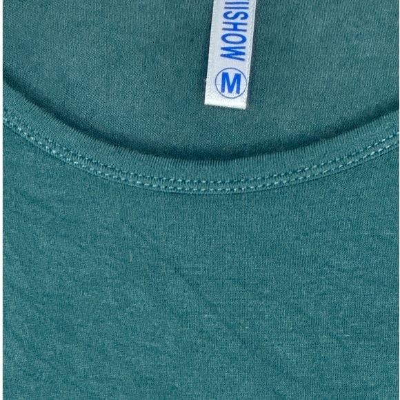 Dark Green Long Sleeved Maxi Dress Medium - Picture 4 of 6